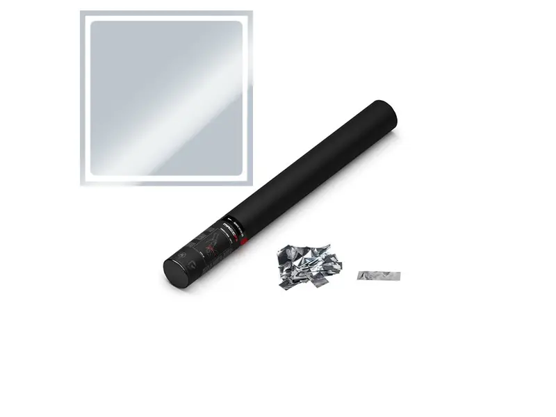Magic-FX E-kanone 50cm met-confetti Silber