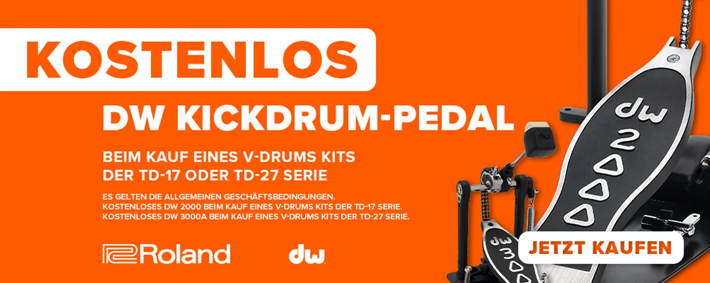 ROLAND DW Kick Pedal Promo