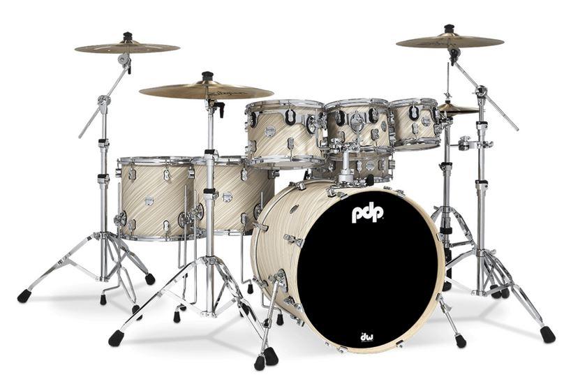 PDP CM7 Concept Maple Shellset in Twisted Ivory