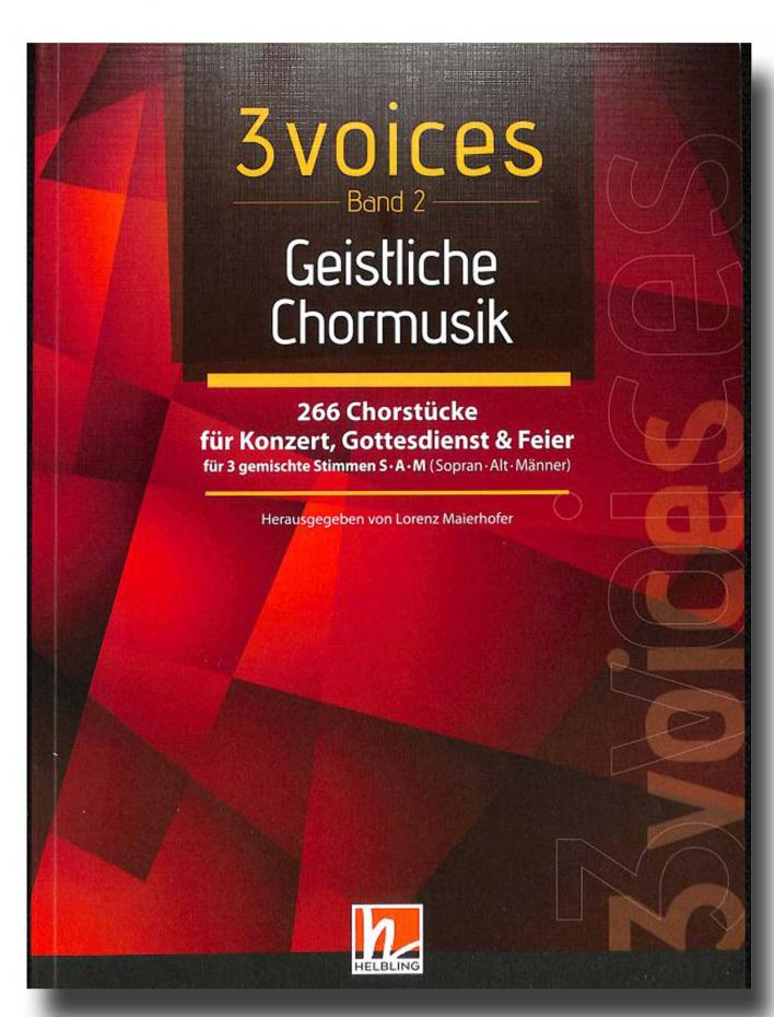 3 voices 2 - Geistliche Chormusik