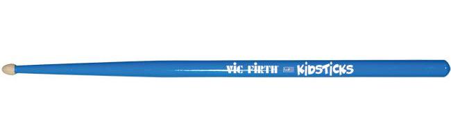 Vic Firth Kidsticks Blue Holzkopf Sticks