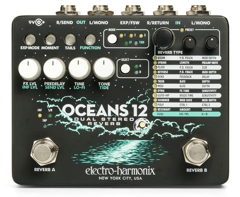 Electro Harmonix Oceans 12 Reverb