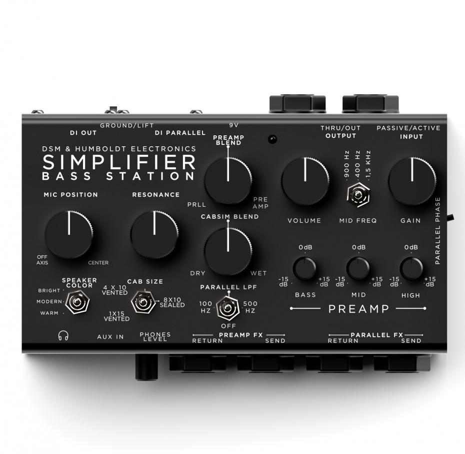 DSM & Humboldt Simplifier Bass Amp & Cab Simulation