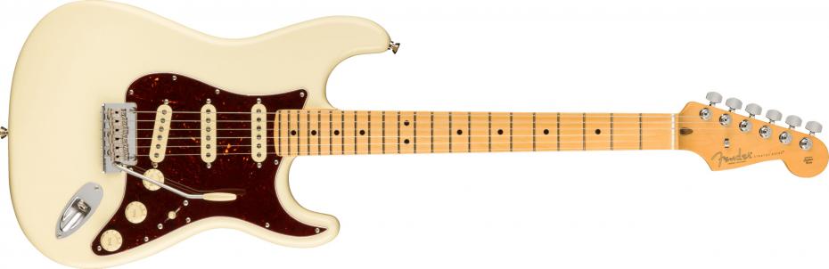 Fender American Professional II Stratocaster® Maple Fingerboard Olympic White