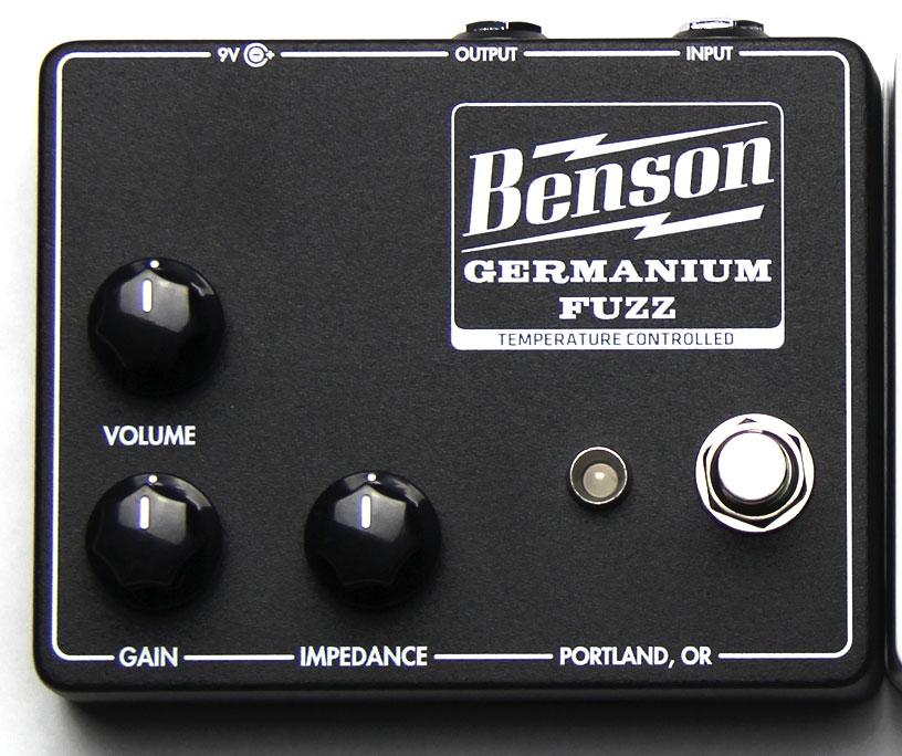 Benson Germanium Fuzz Temperature Controlled Black