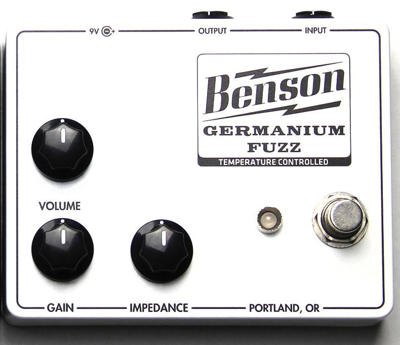 Benson Germanium Fuzz Temperature Controlled WHITE