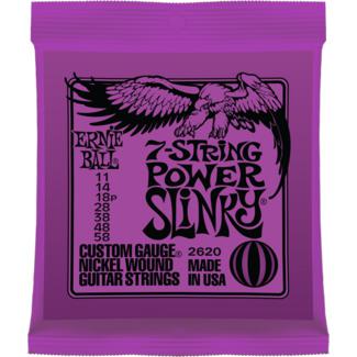 Ernie Ball 2620 Power Slinky 7-Saitig 11-58