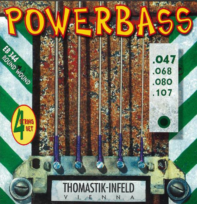 Thomastik Infeld EB344 Powerbass Saiten 4-Saiter 47-107