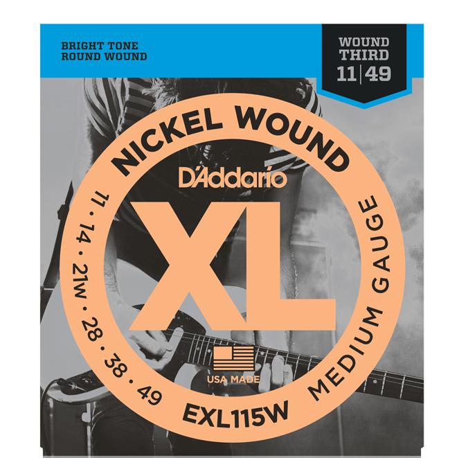 D´Addario EXL115W 11-49