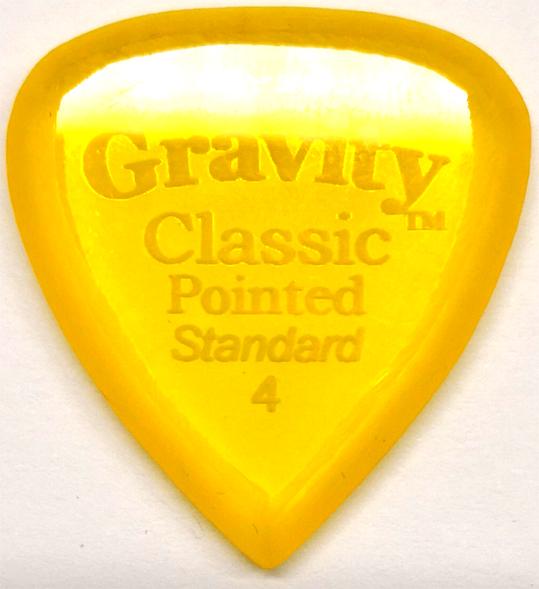 GRAVITY Classic Pointed Standard 4,0mm unpolished yellow