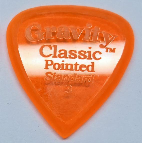 GRAVITY Classic Pointed Standard 3 unpolished orange