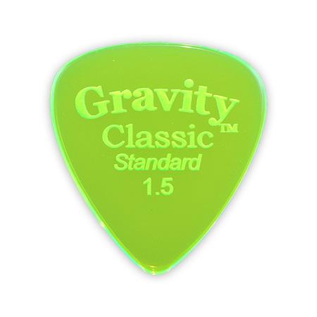 GRAVITY Acrylic Classic Standard 1,5 unpolished fluor green