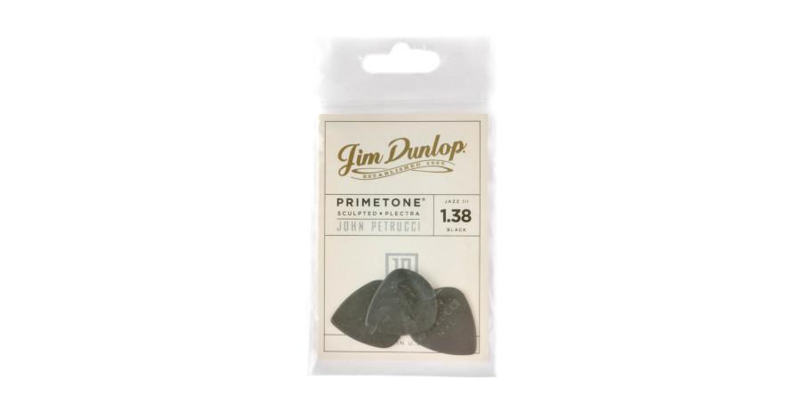 Dunlop John Petrucci Signature Primetone Jazz III Picks Player´s Pack 3 pcs. black 1.38 mm