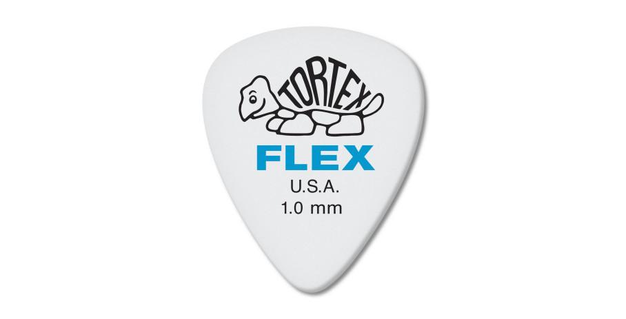 Dunlop Tortex Flex Picks Player´s Pack 12 pcs. white 1.00 mm