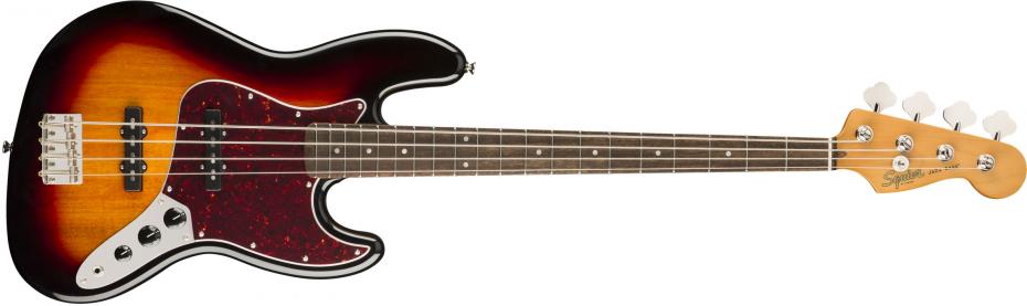 Squier Classic Vibe 60s Jazz Bass® Laurel Fingerboard 3-Color Sunburst