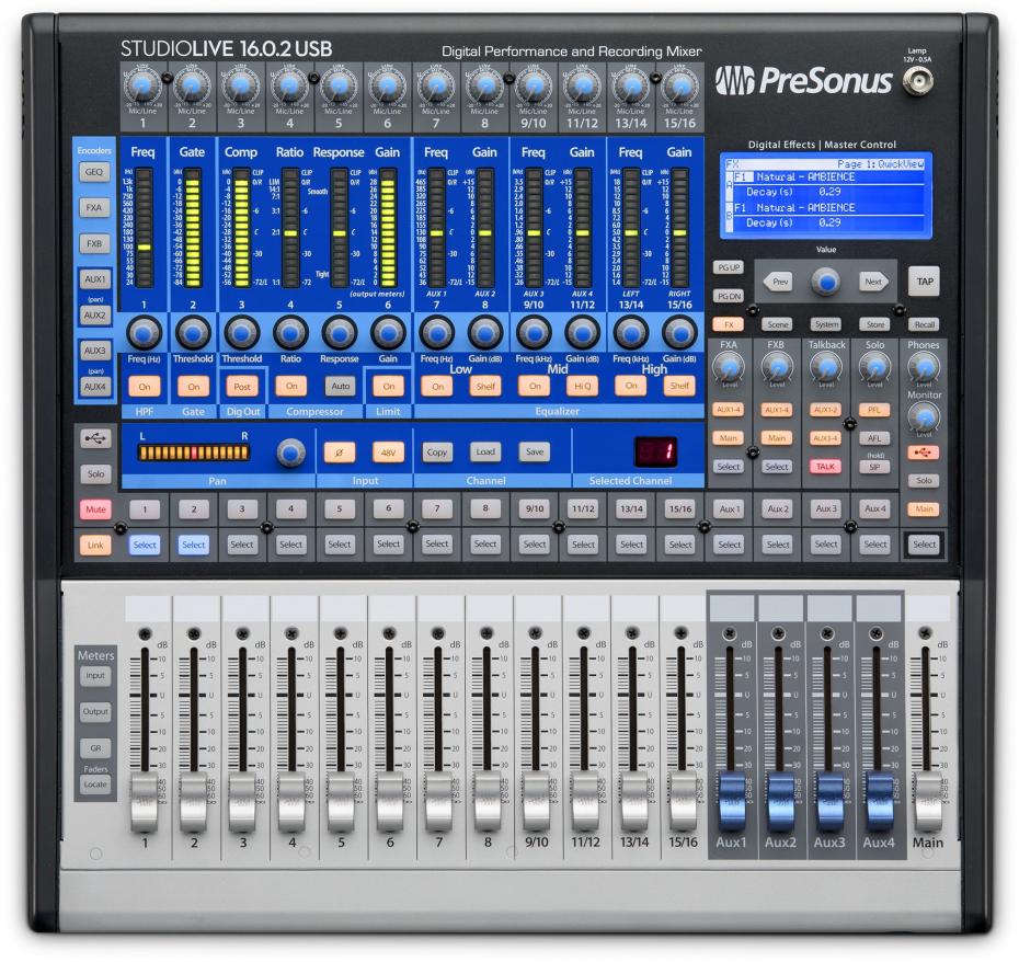 Presonus StudioLive 16.0.2